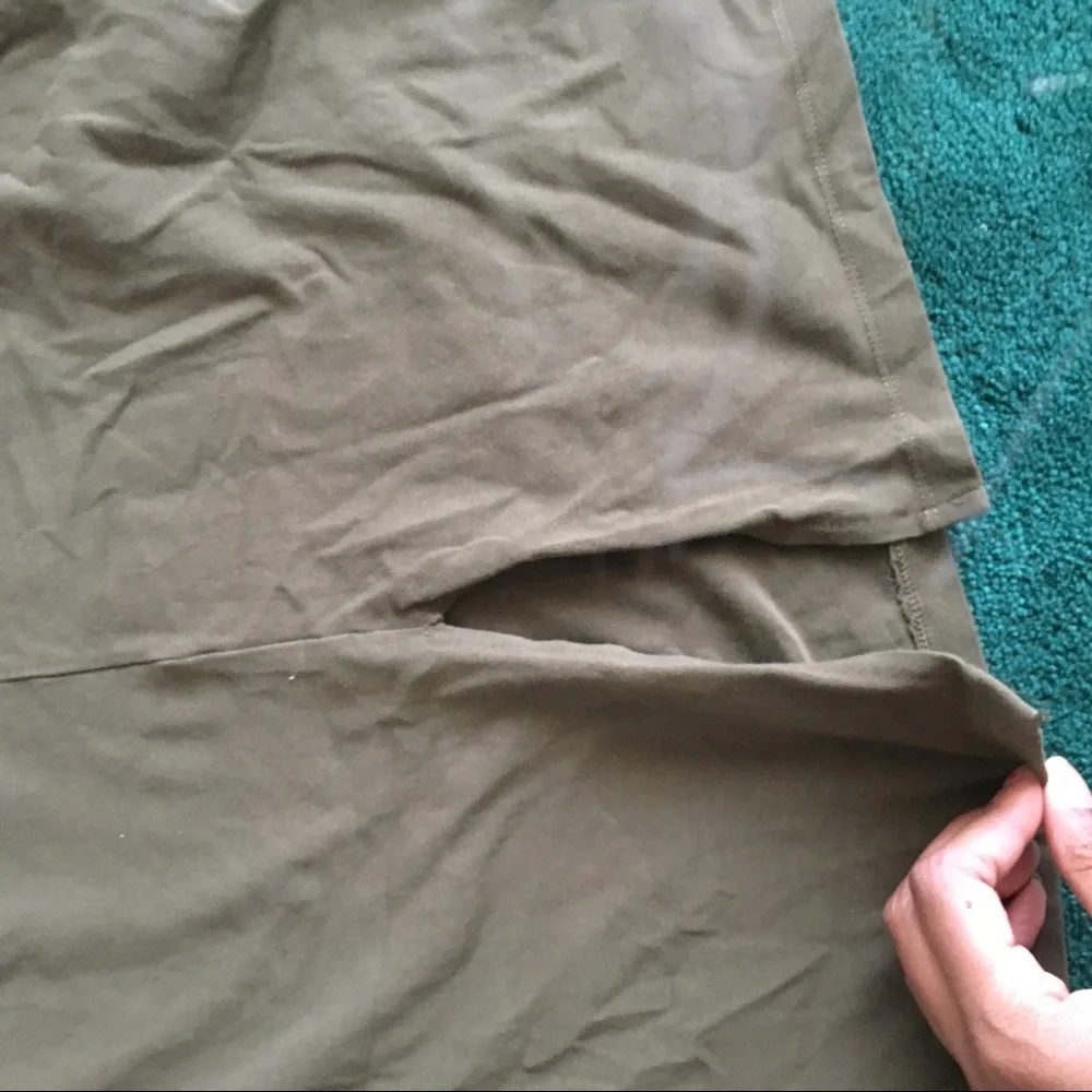 Asos midi green bodycon skirt - Picture 5 of 6